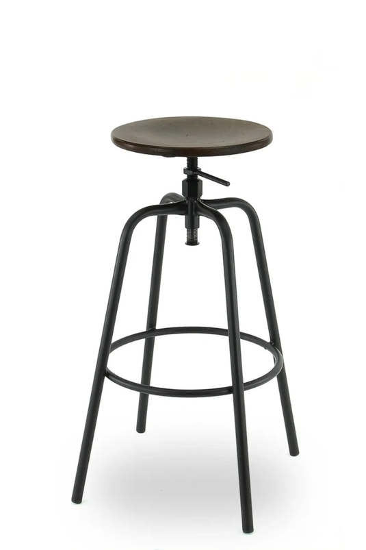 Barkruk Oscar • Vintage hout