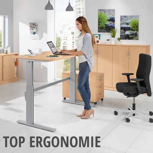 Zit-sta hoogteverstelbare bureau • Basic Multi M