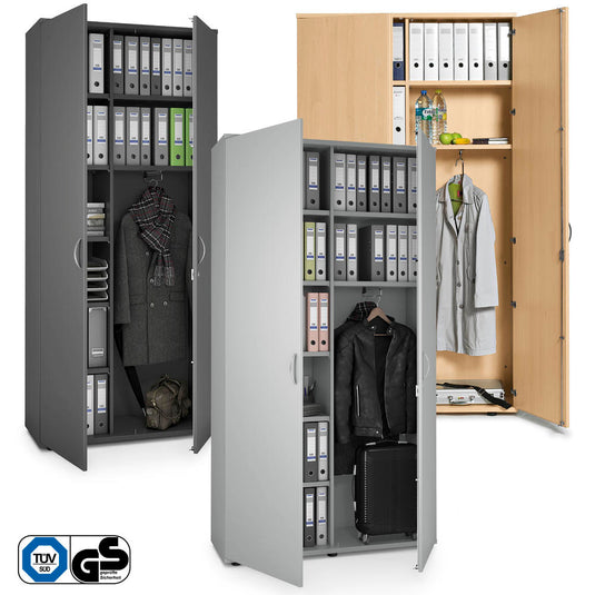 Draaideurkast met garderobe • Multi M Pro