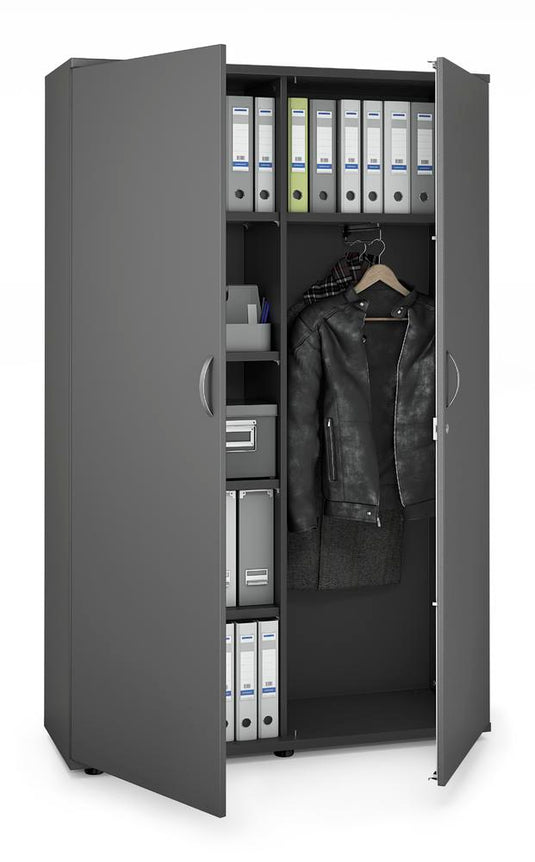Draaideurkast met garderobe • Multi M Pro