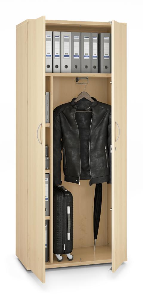 Draaideurkast met garderobe • Multi M Pro