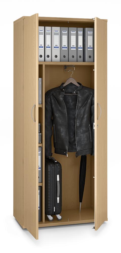 Draaideurkast met garderobe • Multi M Pro