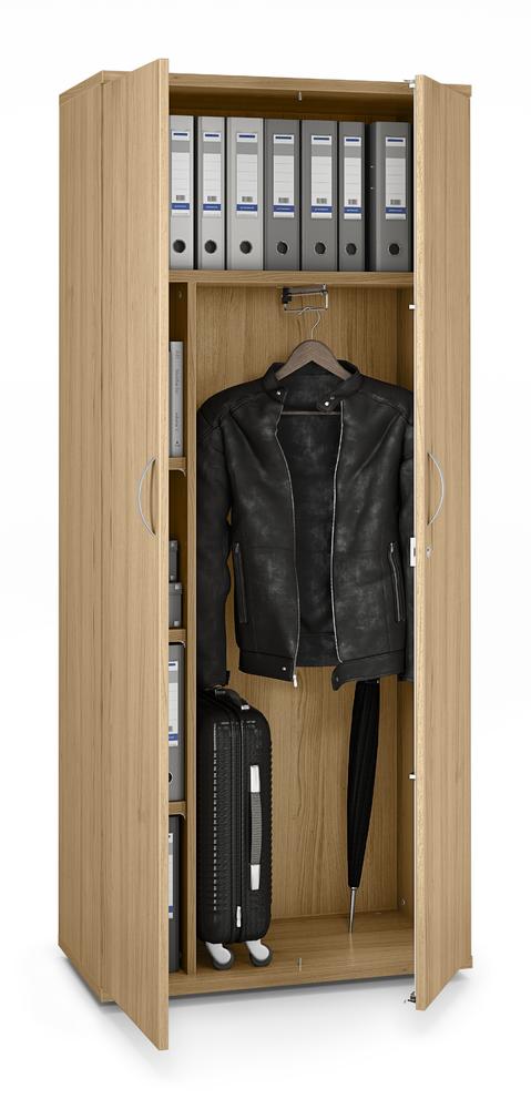 Draaideurkast met garderobe • Multi M Pro