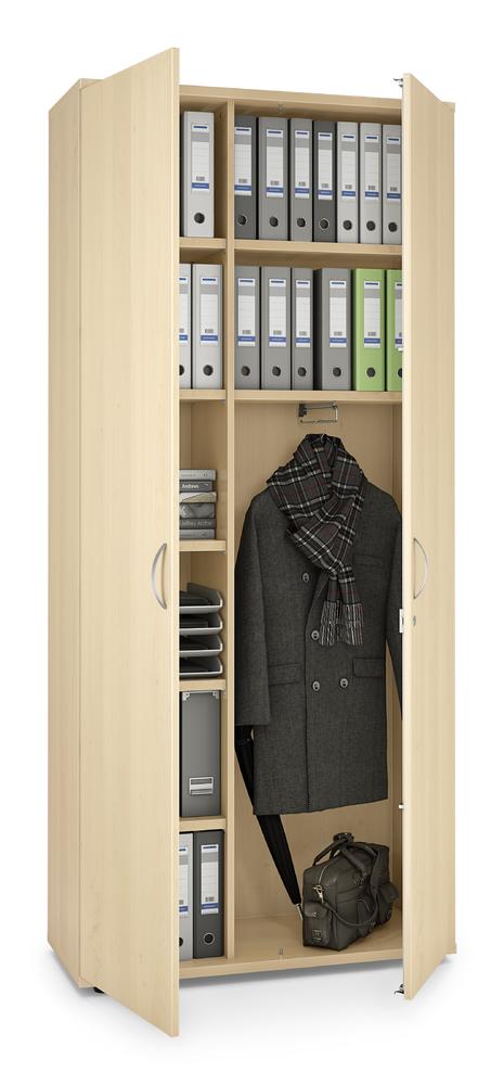 Draaideurkast met garderobe • Multi M Pro