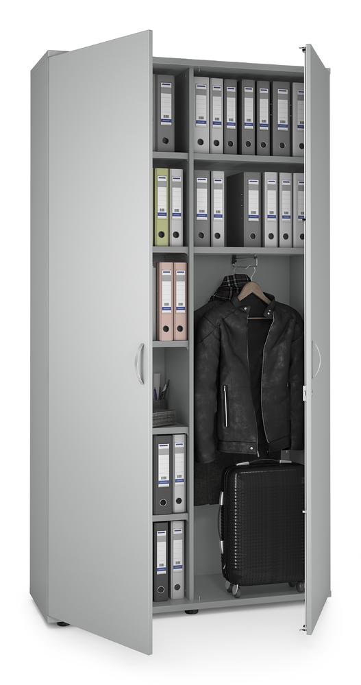 Draaideurkast met garderobe • Multi M Pro