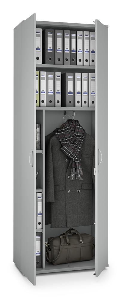 Draaideurkast met garderobe • Multi M Pro