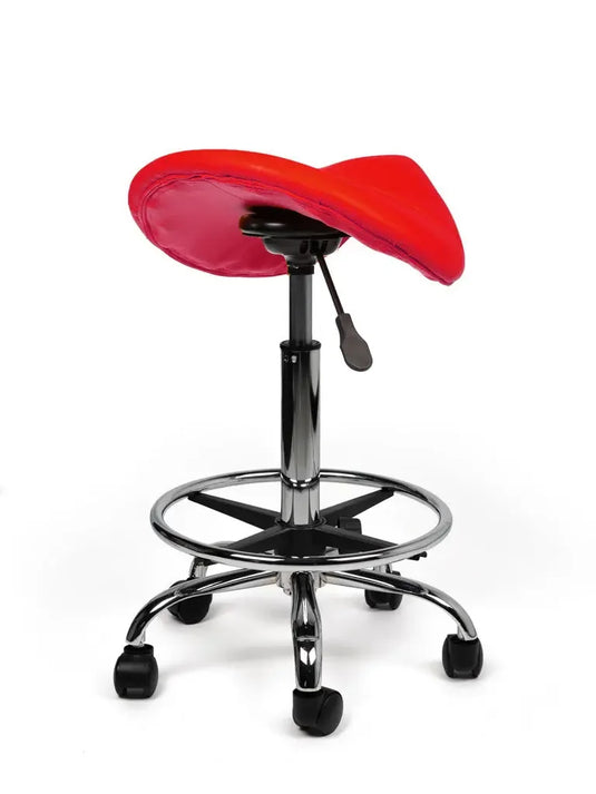 Zadelkruk met voetring • Rood • Standaard