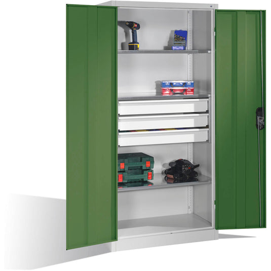 Werkplaatskast • Materiaalkast • Ladeblok midden