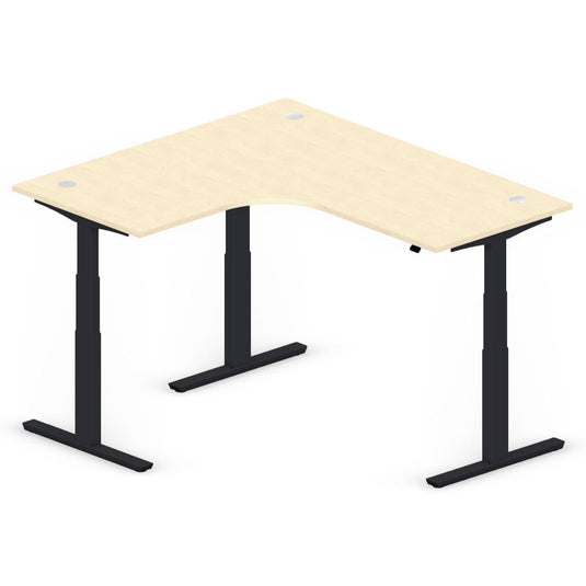 Zit-sta hoogteverstelbare hoekbureau • XXL Multi M Pro