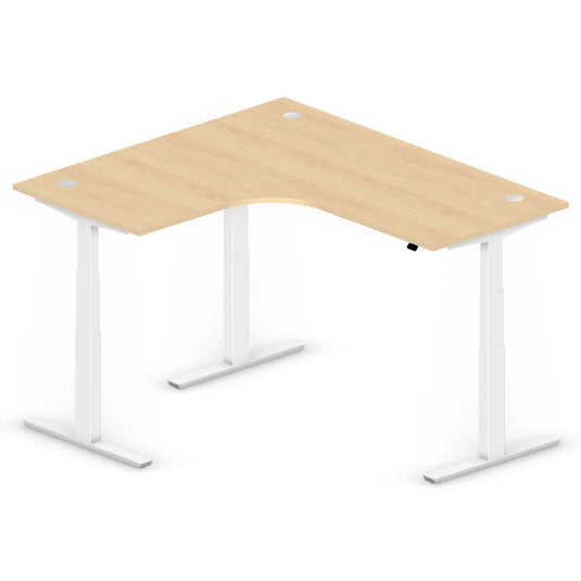 Zit-sta hoogteverstelbare hoekbureau • XXL Multi M Pro