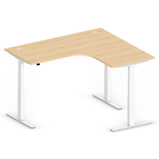 Zit-sta hoogteverstelbare hoekbureau • XXL Multi M Pro