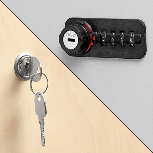 Lockers • Office Line • 2x5 vakken boven elkaar • Met postsleuf • Mechanisch cijferslot