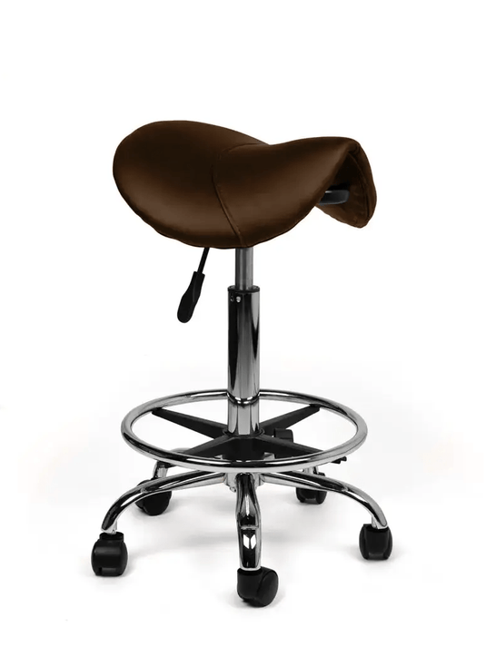 Zadelkruk met voetring • Bruin • Standaard