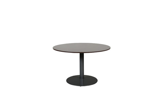 Vergadertafel Stella • Rond • Zwart onderstel