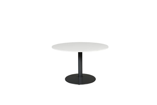 Vergadertafel Stella • Rond • Zwart onderstel