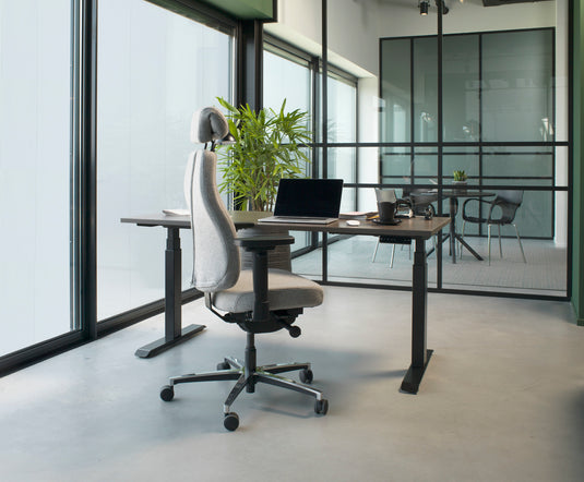 Bureaustoel Como • Lichtgrijs