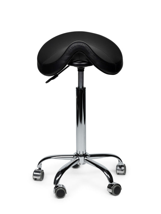 Premium zadelkruk • Zwart • Standaard