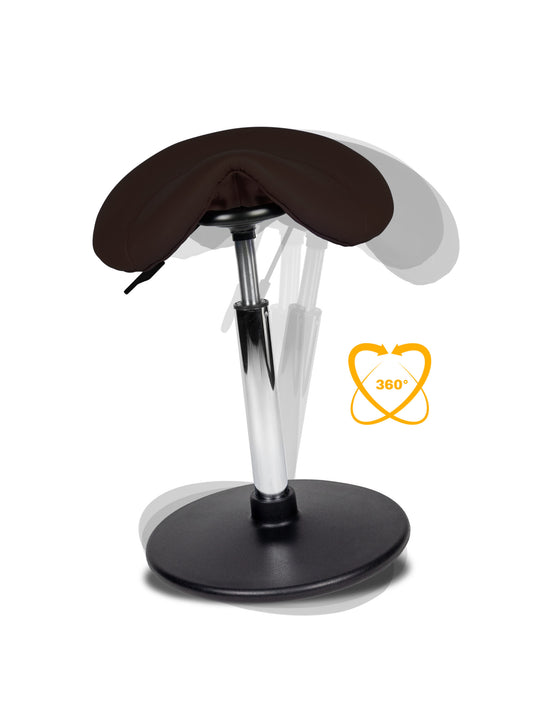 Wobble stool • Bruin • Standaard