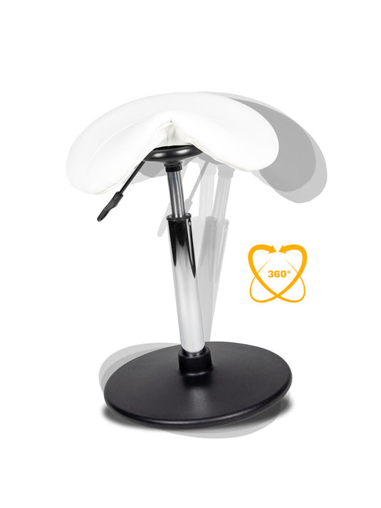 Wobble stool • Wit • Standaard