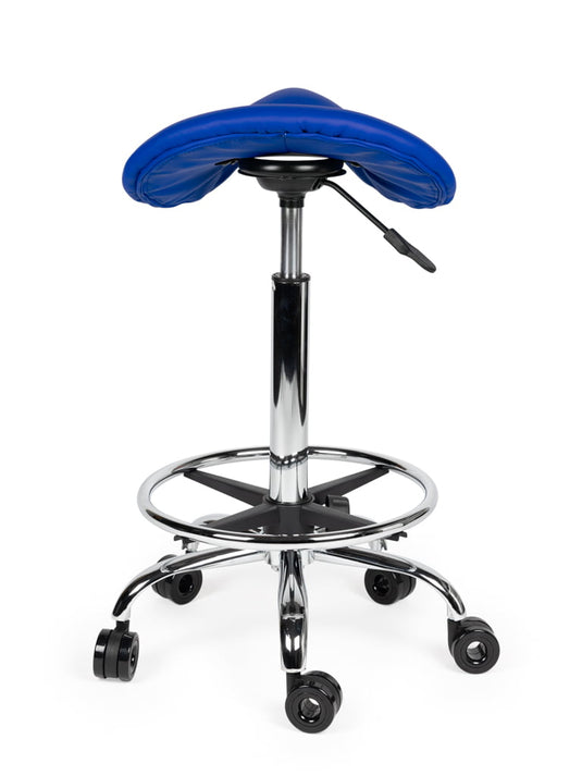 Kapperskruk met voetring • Blauw • Hoog