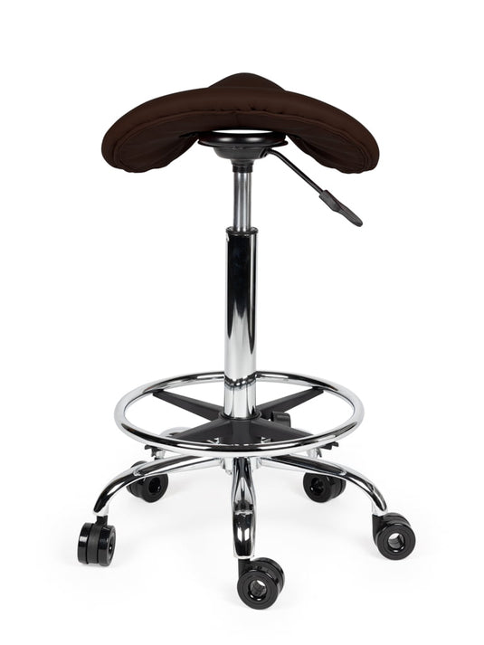 Kapperskruk met voetring • Bruin • Hoog