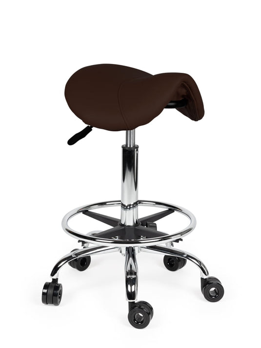 Kapperskruk met voetring • Bruin • Standaard