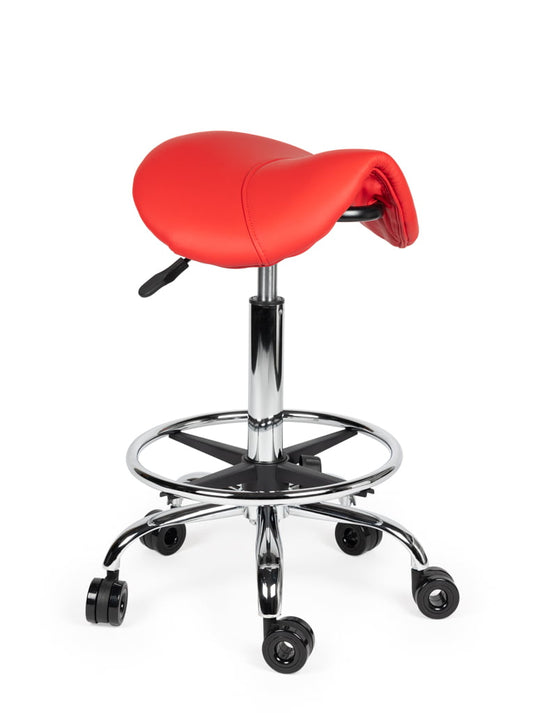 Kapperskruk met voetring • Rood • Standaard