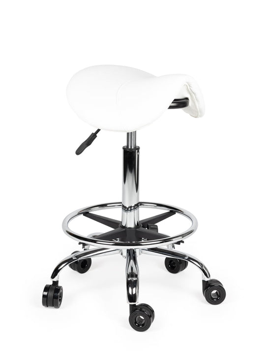 Kapperskruk met voetring • Wit • Standaard