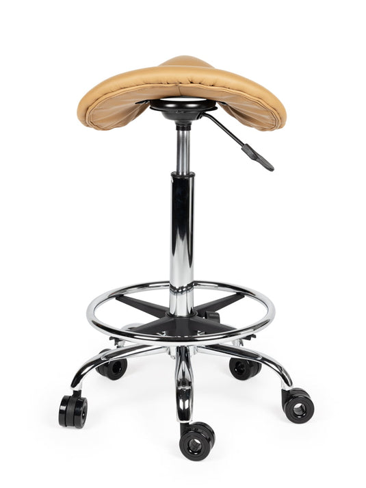 Kapperskruk met voetring • Beige • Hoog