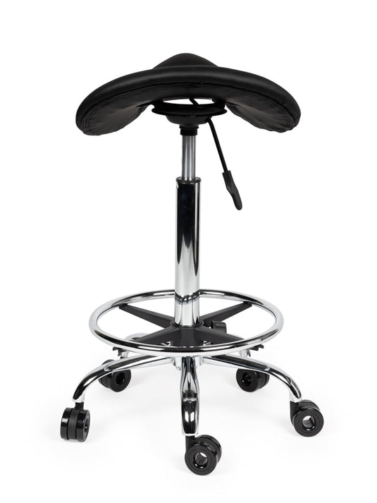 Kapperskruk met voetring • Zwart • Hoog