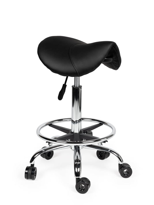 Kapperskruk met voetring • Zwart • Standaard