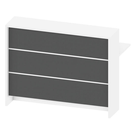 Balie-elementen Elinus • Antraciet