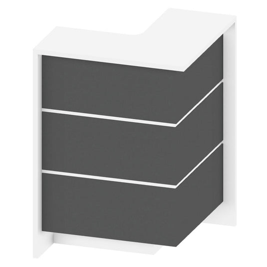 Balie-elementen Elinus • Antraciet