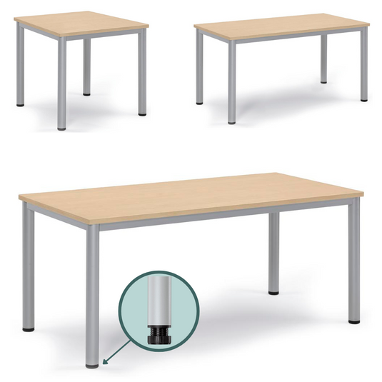 Vergadertafel • Base Modul Q • Esdoorn