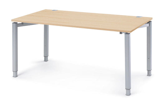 Manueel hoogteverstelbare bureau • Concept Line • 4-poots