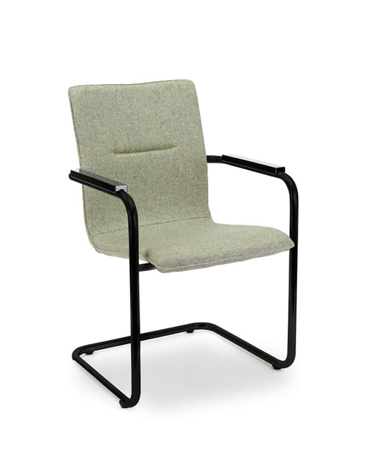 Compas stoel • Sledeframe • Zachtgroen