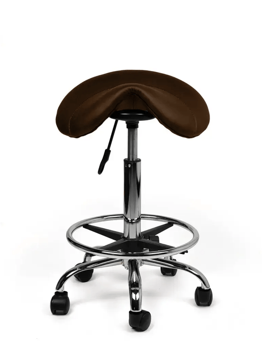 Zadelkruk met voetring • Bruin • Standaard