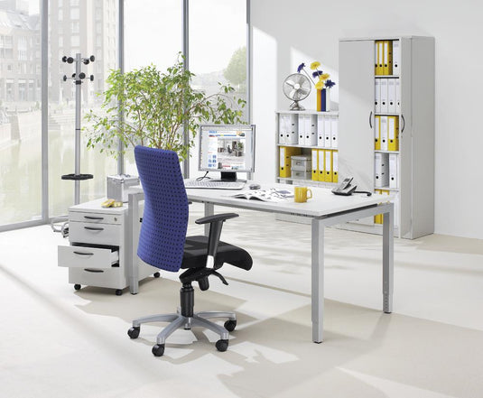 Manueel hoogteverstelbare bureau • Comfort Multi M • 4-poots