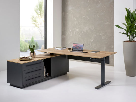 Directiewerkplek • Kubista • Elektrisch verstelbaar