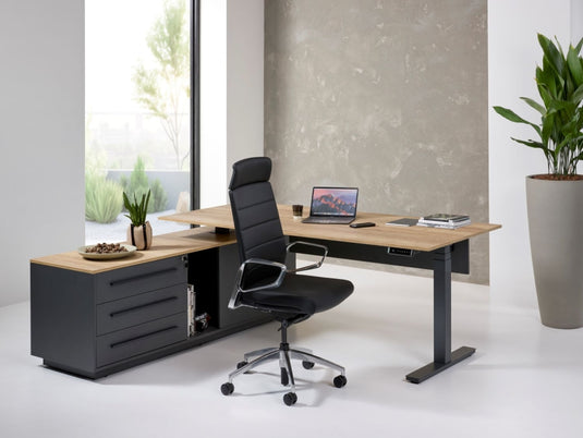 Directiewerkplek • Kubista • Elektrisch verstelbaar