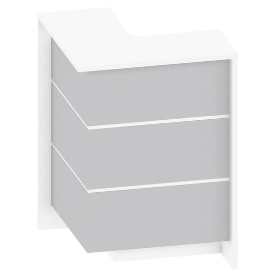 Balie-elementen Elinus • Lichtgrijs