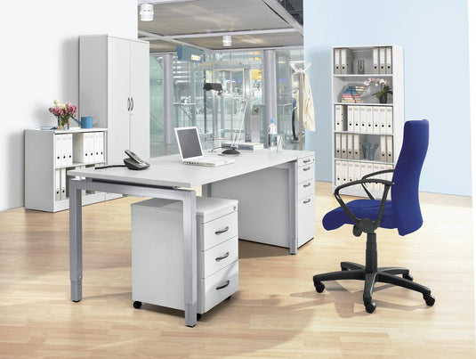 Manueel hoogteverstelbare bureau • Comfort Multi M • 4-poots