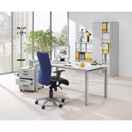 Bureau Basic Multi M • Vaste Hoogte • 4-poots