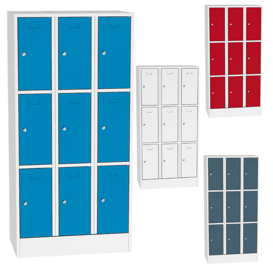 Metalen lockers SP1 • 3 kolommen