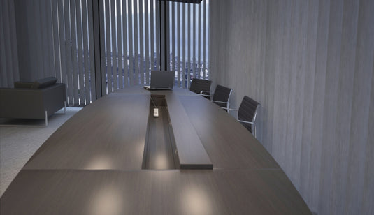 Vergadertafel Elto • Ovaal • 420x138 cm