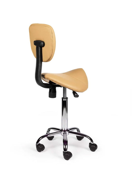 Zadelkruk met rugleuning • Beige • Standaard