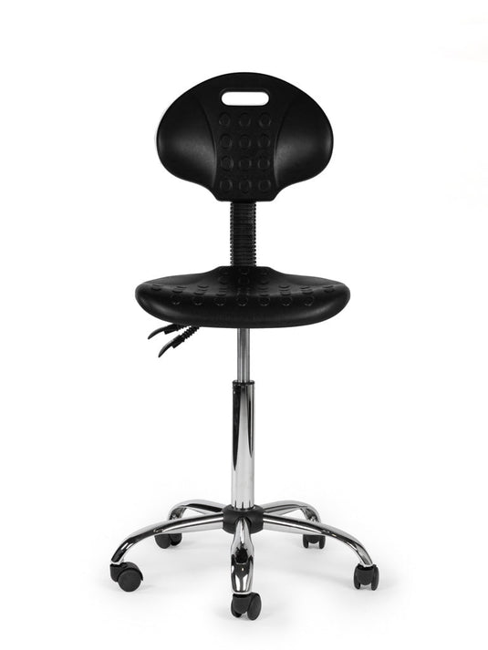 Werkplaatsstoel • Zwart • Standaard