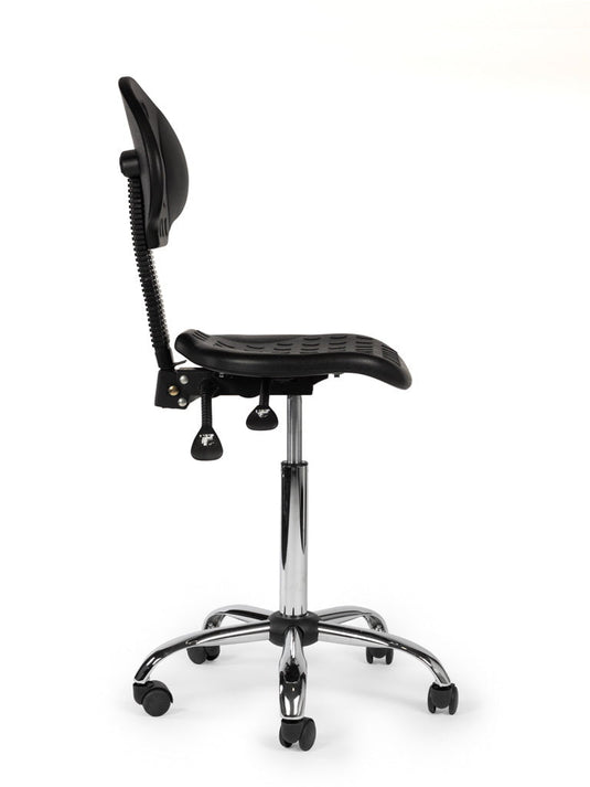 Werkplaatsstoel • Zwart • Standaard