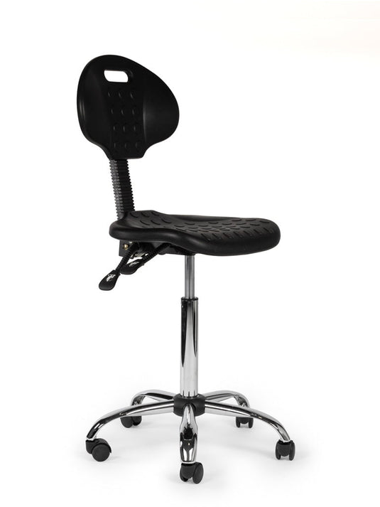 Werkplaatsstoel • Zwart • Standaard