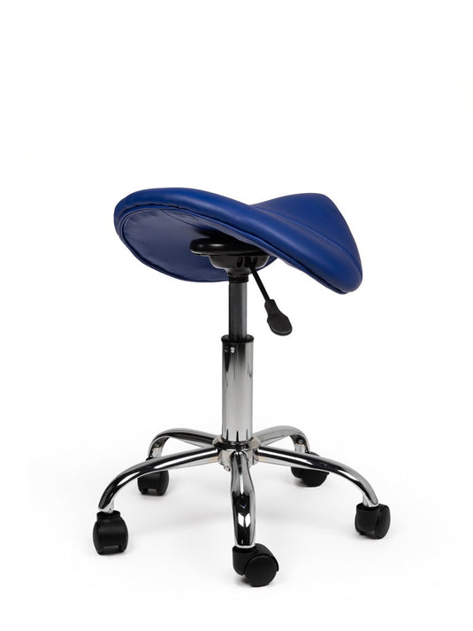 Zadelkruk • Blauw • Laag/Standaard/Hoog